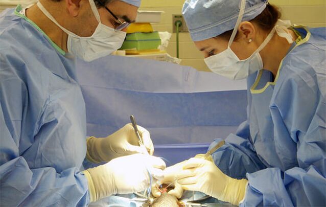 An operation to increase the member