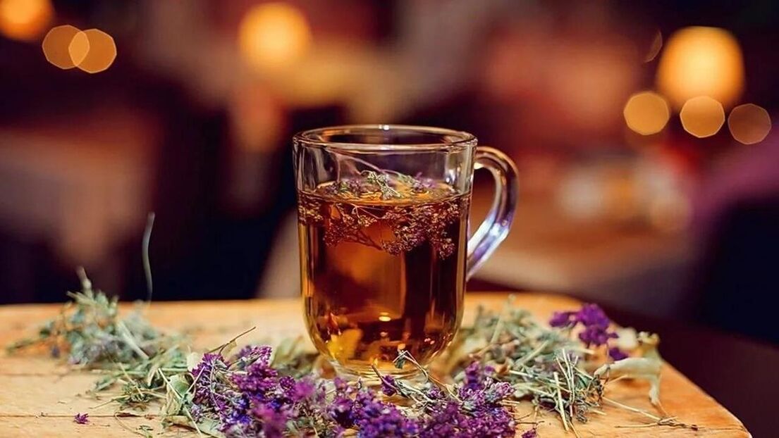 The medicinal fireweed tea concoction protects a person from inflammation