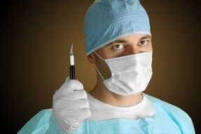 A surgeon performing penis enlargement surgery for medical reasons